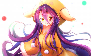 Картинка аниме no+game+no+life девушка