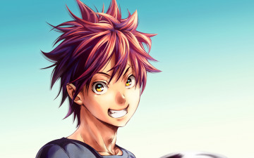 Картинка аниме shokugeki+no+soma сома