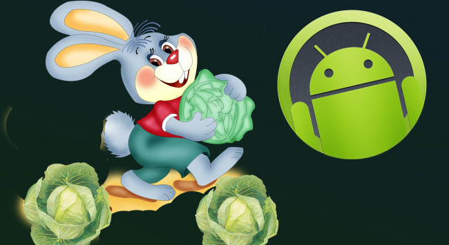 Обои картинки фото компьютеры, android, фон, логотип