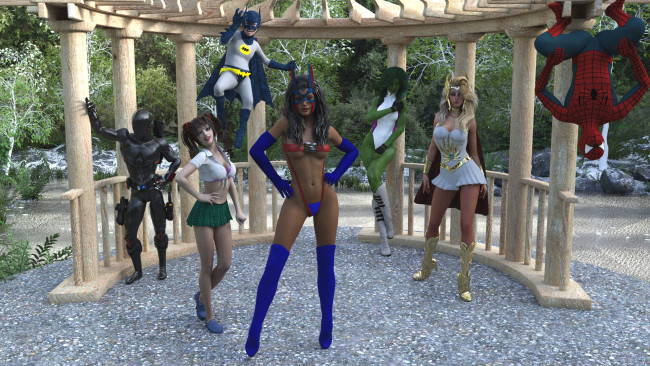 Обои картинки фото 3д графика, фантазия , fantasy, девушки, взгляд, фон