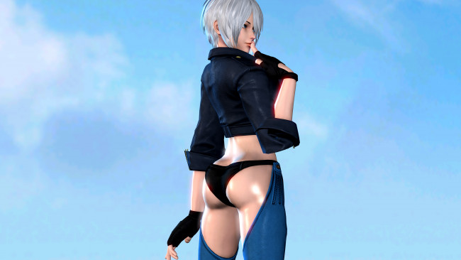 Обои картинки фото 3д графика, люди , people, фон, взгляд, девушка