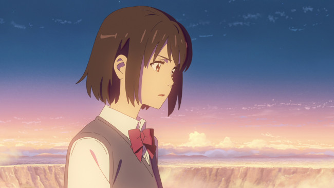 Обои картинки фото аниме, kimi no na wa, kimi, no, na, wa