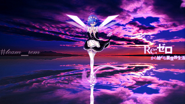 Обои картинки фото аниме, re,  zero kara hajimeru isekai seikatsu, девушка