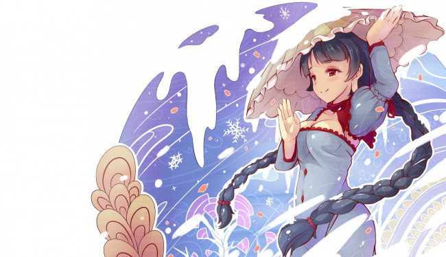 Обои картинки фото аниме, touhou