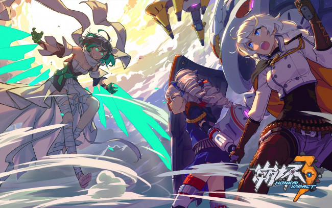 Обои картинки фото аниме, benghuai xueyuan, benghuai, xueyuan