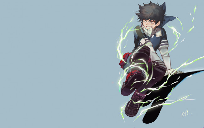 Обои картинки фото аниме, boku no hero academia, моя, геройская, академия