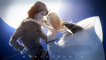 Картинка аниме satsuriku+no+tenshi satsuriku no tenshi ангел кровопролития парень девушка