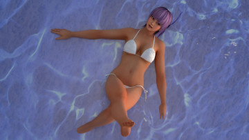 Картинка 3д+графика люди+ people фон девушка взгляд