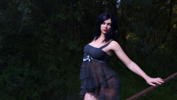 Картинка 3д+графика люди+ people фон взгляд девушка