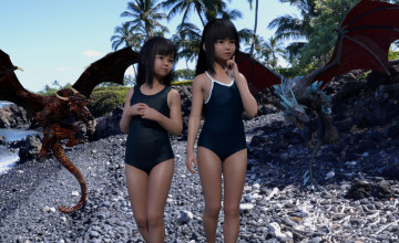 Картинка 3д+графика фантазия+ fantasy фон девушки взгляд