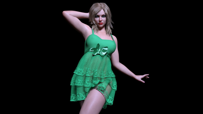 Обои картинки фото 3д графика, люди , people, фон, взгляд, девушка