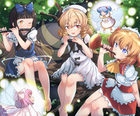 Картинка аниме touhou тоухоу