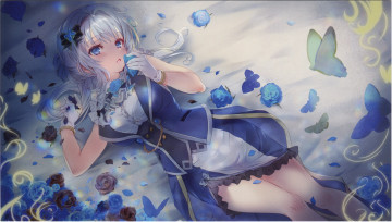 обоя аниме, mahou shoujo madoka magika, девочка, волшебница, мадока