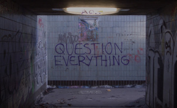 обоя разное, граффити, надписи, плитка, мусор, лампа, тоннель