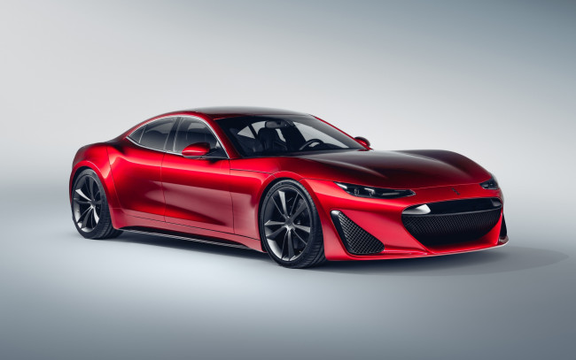 Обои картинки фото drako gte, автомобили, -unsort, красный