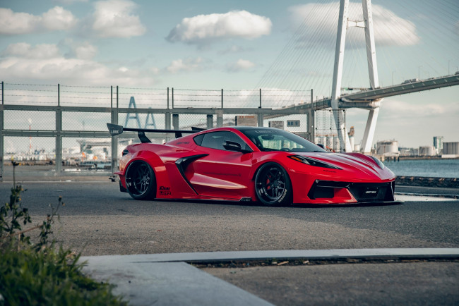 Обои картинки фото автомобили, corvette