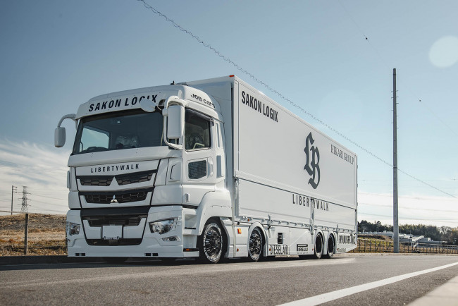 Обои картинки фото автомобили, mitsubishi trucks, lbwk