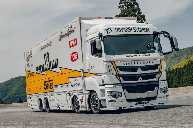 Обои картинки фото автомобили, mitsubishi trucks, lbwk