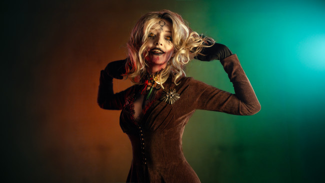 Обои картинки фото девушки, - креатив,  косплей, красивая, девушка