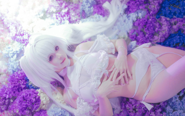 Обои картинки фото cosplay, девушки, - креатив,  косплей, девушка, женщина, разноцветная, сексуальная, модель, звезда, позирует, разная, обувь, верхняя, стильная, одежда, нижнее, эротическое, бельё, трусы, лифчик, аксессуары, макияж, колготки, чулки, и, множество, элементов, на, фотографии