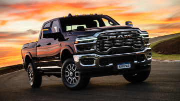 обоя автомобили, ram, dodge, 3500, big, horn, crew, cab, pickup, truck, 2025
