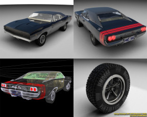 Картинка автомобили 3д