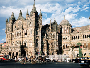 Картинка victoria terminus bombay india города