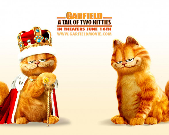 Обои картинки фото мультфильмы, garfield