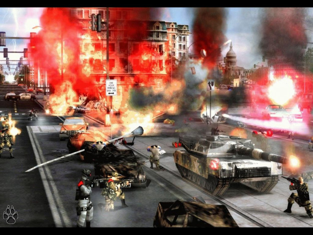 Обои картинки фото видео, игры, act, of, war, direct, action