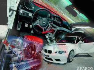 Картинка compact by sparco автомобили bmw