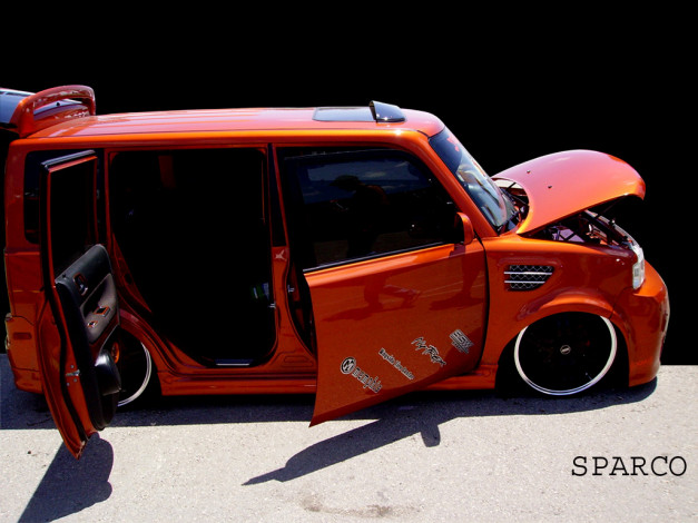 Обои картинки фото by, sparco, автомобили, scion