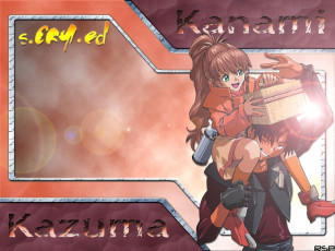 обоя аниме, scryed