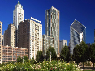 Картинка города Чикаго сша