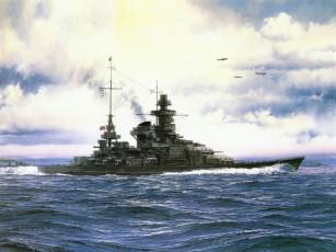 Картинка корабли рисованные