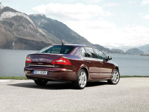 Картинка skoda superb 2009 автомобили