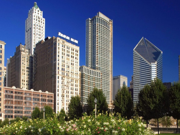 Обои картинки фото города, Чикаго, сша