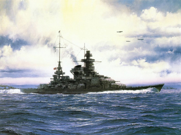 Обои картинки фото корабли, рисованные