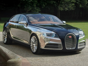 Картинка 2009 bugatti 16 galibier concept автомобили