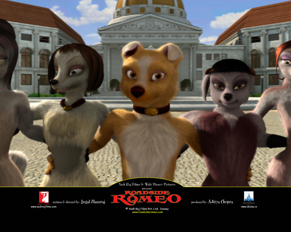 Обои картинки фото уличный, ромео, мультфильмы, roadside, romeo