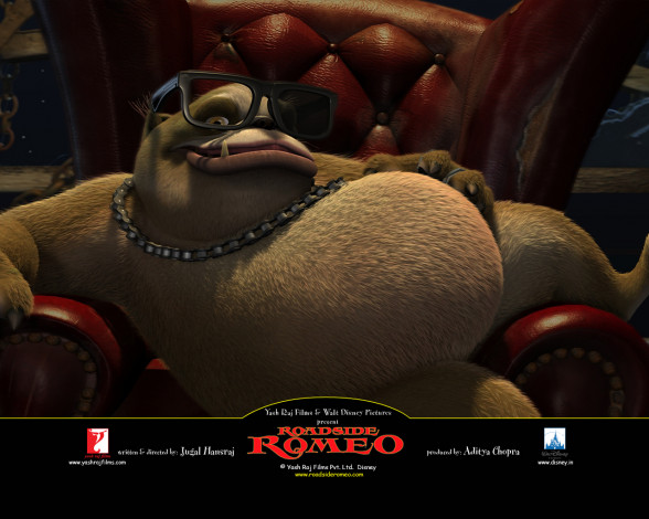 Обои картинки фото уличный, ромео, мультфильмы, roadside, romeo