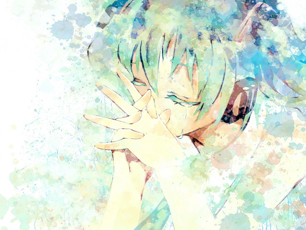 Обои картинки фото аниме, vocaloid