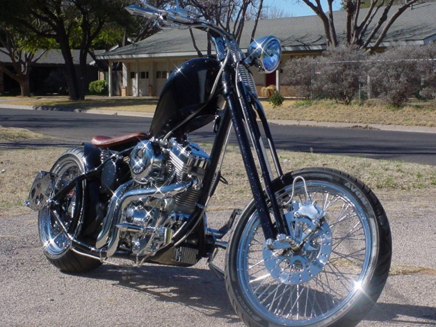 Обои картинки фото мотоциклы, customs