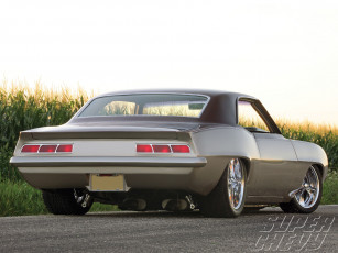 Картинка 1969 chevy camaro автомобили