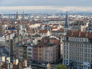 Картинка lyon france города панорамы