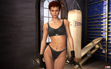 Картинка boxing club 3д графика people люди