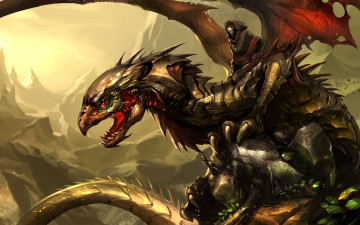 Картинка фэнтези драконы