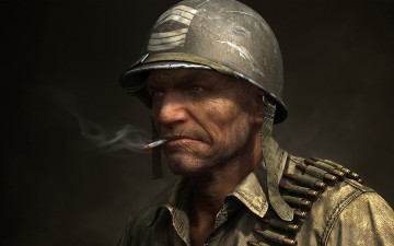 Картинка sgt rock by vamak 3д графика military