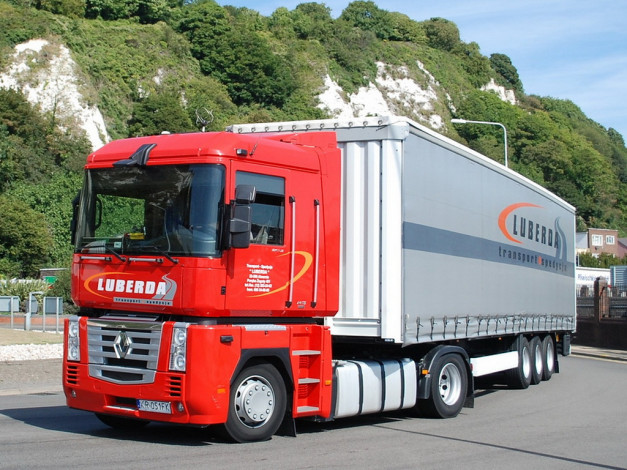 Обои картинки фото автомобили, renault, trucks