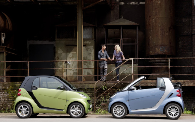 Обои картинки фото автомобили, smart