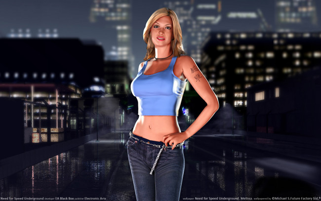 Обои картинки фото need, for, speed, underground, видео, игры